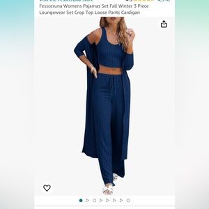 Women’s 3 Piece Loungewear Set